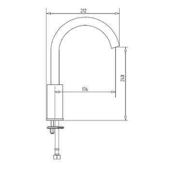 Смеситель для раковины Migliore Fortis 18665 Хром — фото 5, Смесители для раковины