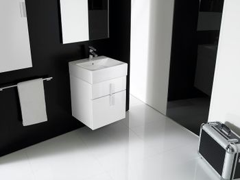 Раковина Roca Diverta 47 327111000 Белая — фото 4, Раковины подвесные