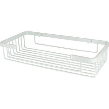 Полка корзина WasserKRAFT K-722W Белый — фото 1, Полки для ванной и душа