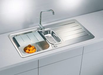 Кухонная мойка Alveus Line Maxim 10 SAT-90 980x500 1089610 Сатинированная сталь — фото 3, Кухонные мойки