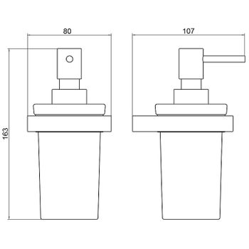 Дозатор для жидкого мыла Timo Petruma 15239/17 Золото матовое — фото 2, Дозаторы