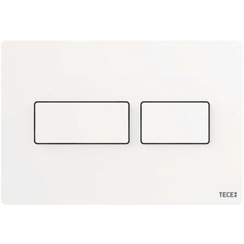 Клавиша смыва Tece Solid 9240433 для унитаза Белая матовая — фото 1, Кнопки смыва
