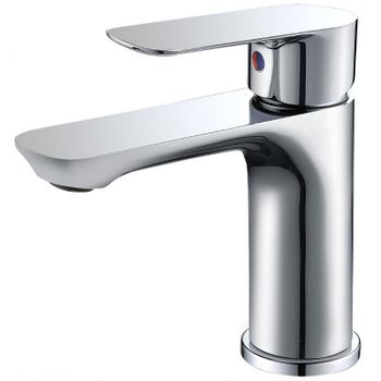 Смеситель для раковины Abber Weiss Insel AF8010 Хром — фото 1, Смесители для раковины