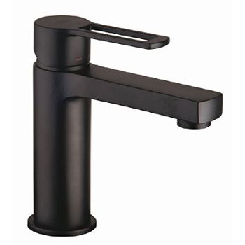 Смеситель для раковины Paffoni Ringo RIN071NO Черный матовый — фото 1, Смесители для раковины