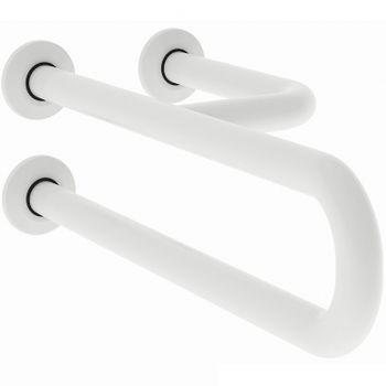 Поручень Nofer 15048.W Белый — фото 1, Поручни для ванной