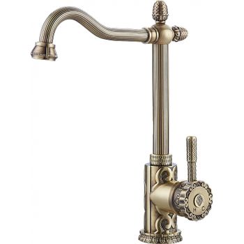 Смеситель для кухни ZorG Antic A 124K-BR Бронза — фото 1, Смесители для кухни