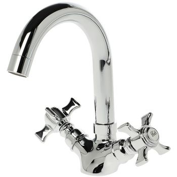 Смеситель для раковины Agger Retro-X A1701100 Хром — фото 1, Смесители для раковины