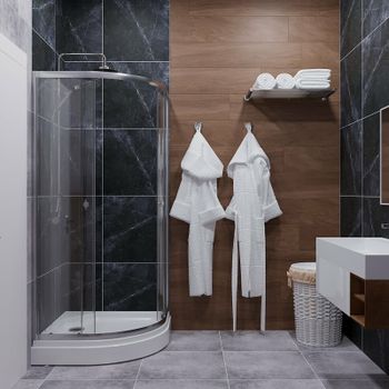 Душевой уголок Triton Альфа-Хром 90х90 Щ0000049613 профиль Хром стекло прозрачное — фото 3, Душевые уголки четверть круга