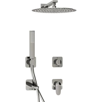 Душевая система WasserKRAFT Weida A3151.269.270.090.116.271.087.103 Хром — фото 2, Встраиваемые душевые комплекты