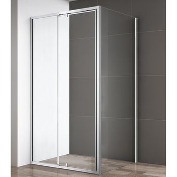 Душевой уголок Cezares Variante AH-1 80х80 Хром — фото 1, Квадратные душевые уголки