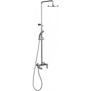 Душевая система Paffoni Blu ZCOL632CR Хром — фото 1, Душевые стойки