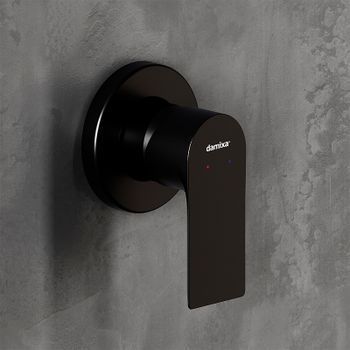 Смеситель для душа Damixa Apollo 477500300 Черный матовый — фото 4, Смеситель для душа