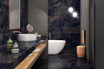 Керамогранит Azario Fossil Agate High Glossy P231123003HG 80х160 см — фото 5, Керамогранит