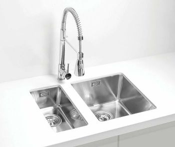 Кухонная мойка Alveus Kombino 20 SAT-90 340x400x195 1100234 Сатинированная сталь — фото 2, Кухонные мойки