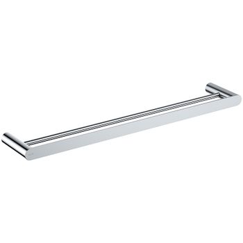 Полотенцедержатель Aquatek Лира AQ4430CR двойной Хром — фото 1, Полотенцедержатели