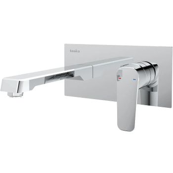 Смеситель для раковины Teska Quarsar Pro E5106 Хром — фото 1, Смесители для раковины