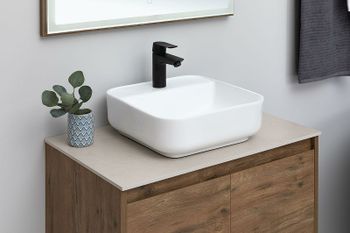 Смеситель для раковины Aquanet Static AF330-10B 261820 Черный матовый — фото 6, Смесители для раковины