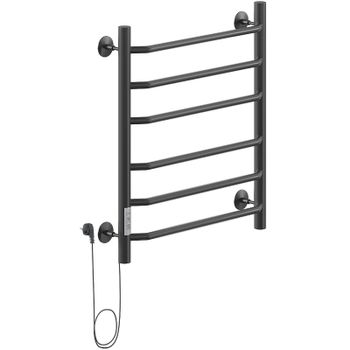 Электрический полотенцесушитель Ника Way-3 60/50 Черный матовый — фото 1, Электрические полотенцесушители