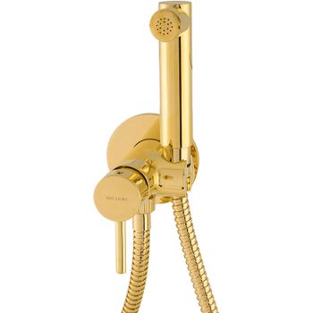 Гигиенический душ со смесителем Migliore Fortis Gold 31554 (30454) Золото — фото 1, Гигиенические души