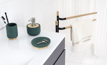 Напольная стойка Ridder Albany 11120110 Черная — фото 7, Стойки - набор держателей