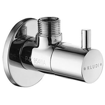 Запорный вентиль Kludi Balance 1584505-00 Хром — фото 1, Комплектующие для душевого оборудования