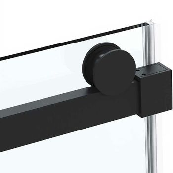 Душевая дверь Vincea Como Soft 130 VDS-1CS130CLB профиль Черный стекло прозрачное — фото 7, Раздвижные душевые двери