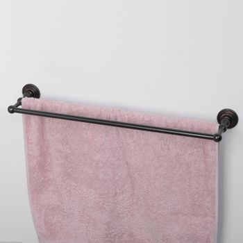 Полотенцедержатель WasserKRAFT Isar K-7340 двойной Темная бронза — фото 2, Полотенцедержатели