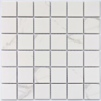 Керамогранитная мозаика Bonaparte Calacatta-48 30,6х30,6 см — фото 1, Мозаика