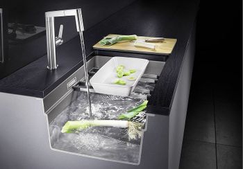 Кухонная мойка Blanco Etagon 500-U Silgranit 522231 Белая — фото 11, Кухонные мойки