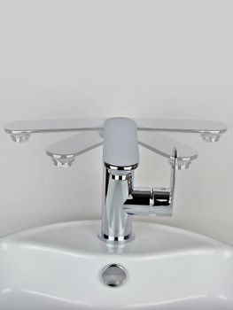 Смеситель для раковины Viko V-7312 Хром — фото 5, Смесители для раковины