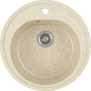 Кухонная мойка Domaci Бьелла DMC-08 DMC-08-328 Бежевая — фото 1, Кухонные мойки