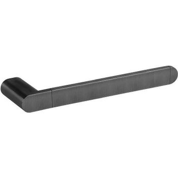 Полотенцедержатель Remer Lounge LN44CFP Черный хром брашированный — фото 1, Полотенцедержатели