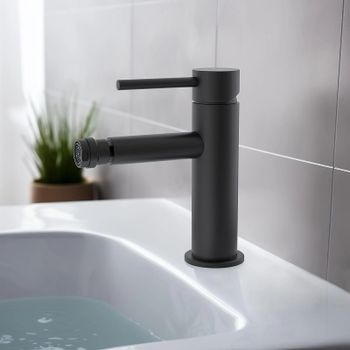 Смеситель для биде Aquatek Европа AQ1318MB Черный матовый — фото 2, Смесители для биде