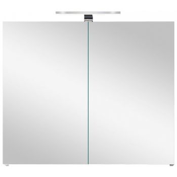 Зеркальный шкаф Orans BC-4023W 60 4023600W с подсветкой Белый глянец — фото 1, Зеркальные шкафы в ванную