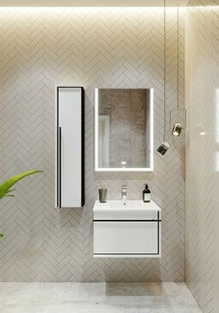 Зеркало Roca Aneto 60 812362000 с подсветкой с сенсорным выключателем и подогревом — фото 4, Зеркала в ванную комнату