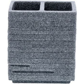 Стакан для зубных щеток Ridder Brick 22150207 Серый — фото 1, Стаканы для зубных щеток