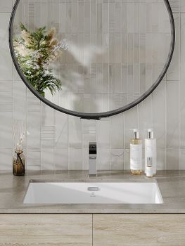 Раковина Orange 60 B02-600W Белая глянцевая — фото 3, Раковины встраиваемые снизу