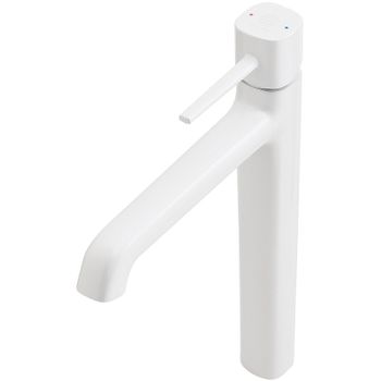 Смеситель для раковины Orange Karl M05-121w Белый — фото 5, Смесители для раковины