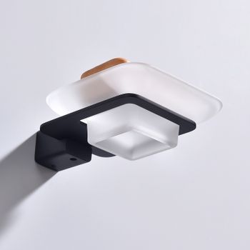 Мыльница Raglo R301.02.06 Черная матовая — фото 5, Мыльницы