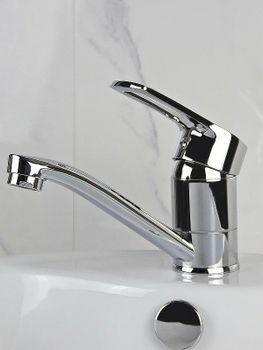 Смеситель для раковины Viko V-7411 Хром — фото 5, Смесители для раковины