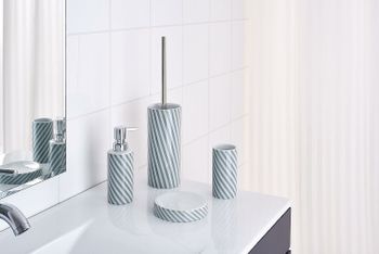 Стакан для зубных щеток Ridder Emily 2122107 Серый — фото 2, Стаканы для зубных щеток