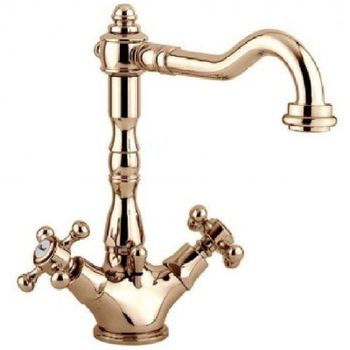 Смеситель для раковины Paffoni Belinda FBLV075BR Бронза — фото 1, Смесители для раковины