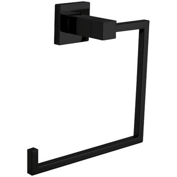 Полотенцедержатель Nofer Barcelona 16905.N Черный — фото 1, Полотенцедержатели