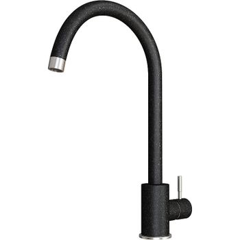 Смеситель для кухни Polygran Альтаир 848986 Черный — фото 1, Смесители для кухни