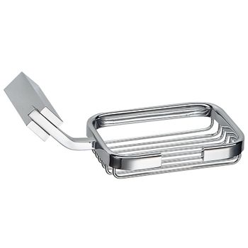 Мыльница настенная Schein Watteau 122B Хром — фото 1, Мыльницы