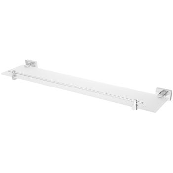 Стеклянная полка Veragio Ramba VR.RMB-4911.CR Хром — фото 1, Полки для ванной и душа