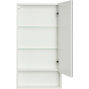 Зеркальный шкаф Aquaton Сканди 45 1A252002SD010 Белый — фото 2, Зеркальные шкафы в ванную
