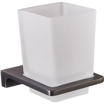 Стакан для зубных щеток Rav Slezak Nil NLA0201MG Сатин — фото 1, Стаканы для зубных щеток