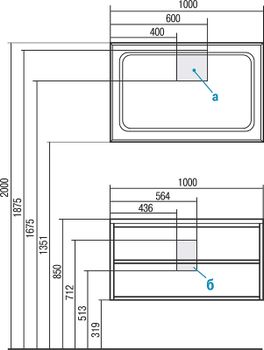 Зеркало Aquaton Римини 100 1A136902RN010 с подсветкой с сенсорным выключателем с подогревом — фото 8, Зеркала в ванную комнату