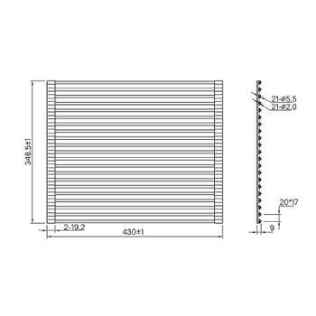 Ролл-мат для кухонной мойки Iddis Kitchen Line ROL35SRi59 Сталь — фото 5, Сушилки для кухонных моек